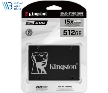 Ổ cứng SSD Kingston KC600 512GB 2.5" SATA 3 (SKC600/512G)