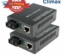 Bộ chuyển đổi quang điện CLIMAX CL-CV1000 Single Fiber 1Gbps (2 Converter, 2 Adapter)